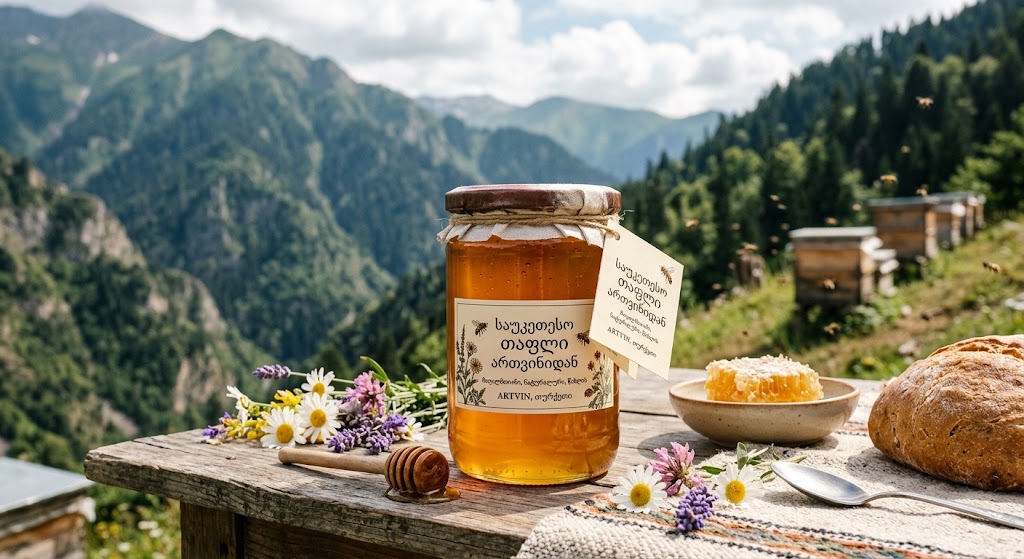 მსოფ­ლი­ო­ში ყვე­ლა­ზე უკე­თე­სი თაფ­ლი ართვინში მზადდება...